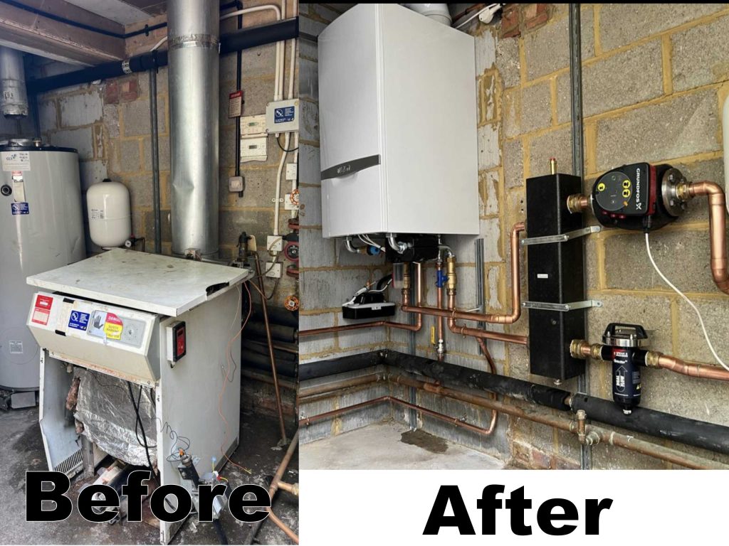 Plant-room-upgrade-Vaillant-boiler